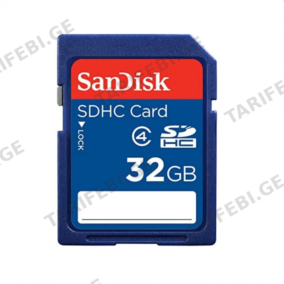 USB ფლეშ მეხსიერება SanDisk SDSDB-032G-B35