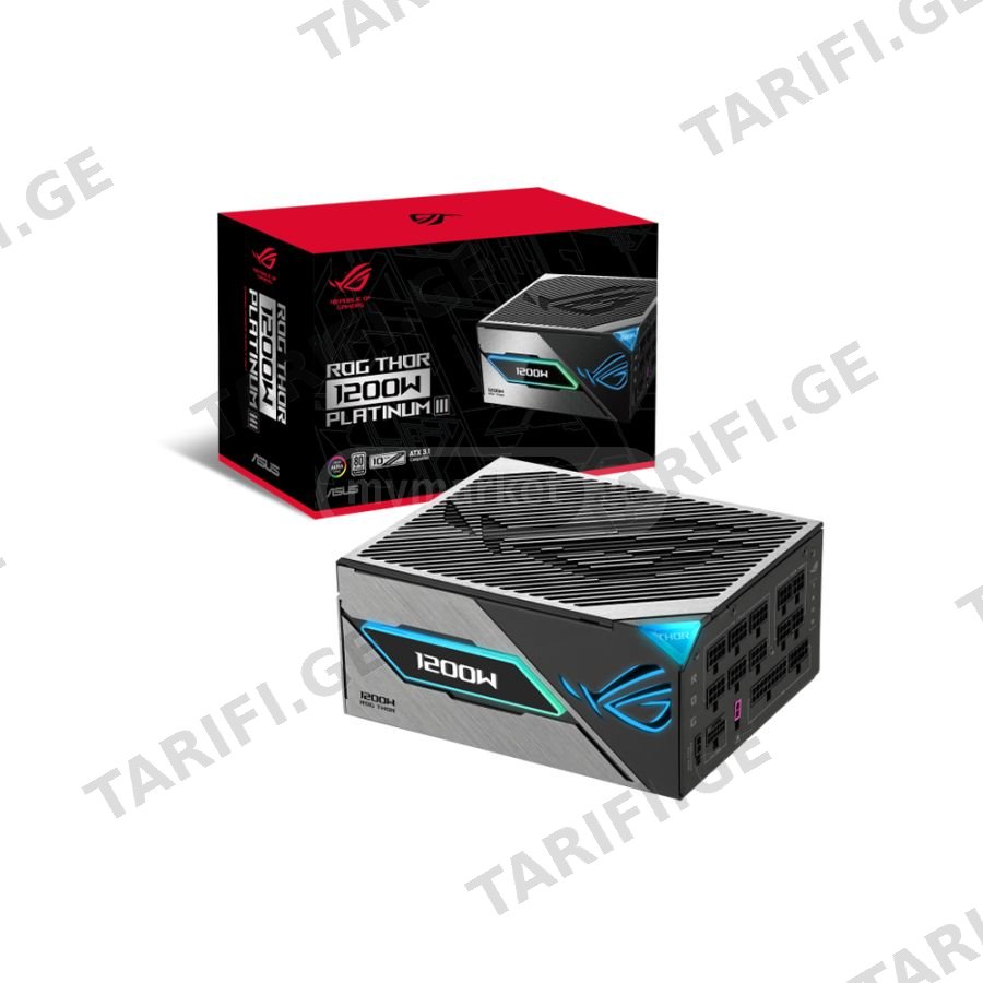 ASUS ROG Thor 1200P3 Gaming 1200W 80+ Platinum ATX Fully Mod