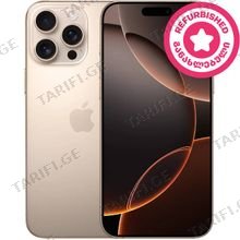Apple iPhone 16 Pro Max 256 GB Desert Titanium (შეფასება A )