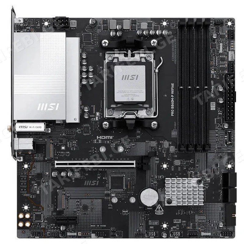 დედა დაფა MSI PRO B840M-P WIFI6E AM5 DDR5
