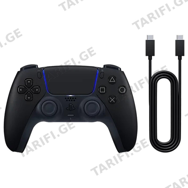 გეიმპადი PLAYSTATION DUALSENSE WIRELESS CONTROLLER MIDNIGHT BLACK + USB CABLE