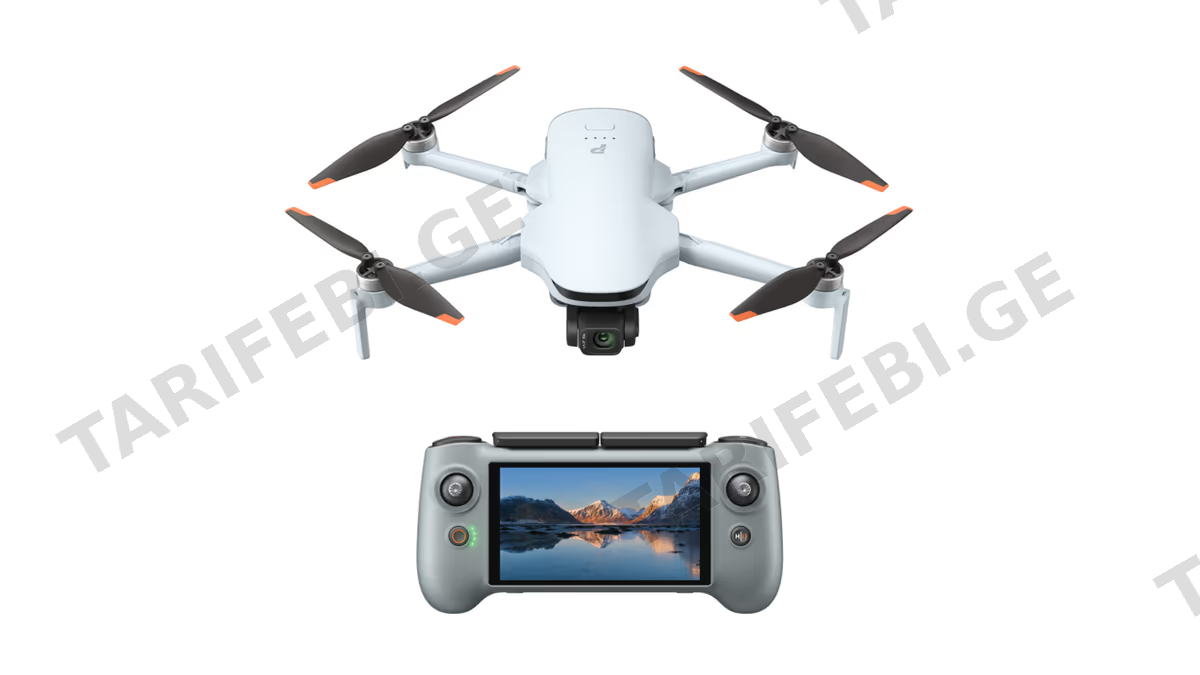 დრონი Potensic Drone ATOM 3 Screen Remote (Standard Kit) AI Tracking Grey with PDT 2, PixSync 5.0 Grey