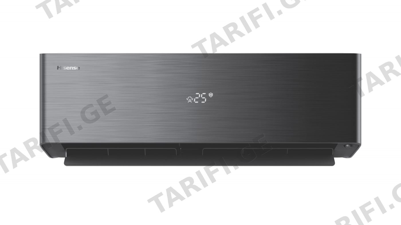 კონდიციონერი Hisense AST-18UW4RBVQH00 (AI) (BLACK) ინვერტერი 45-65 მ² შავი AI ჭკვიანი თვალის ფუნქცია