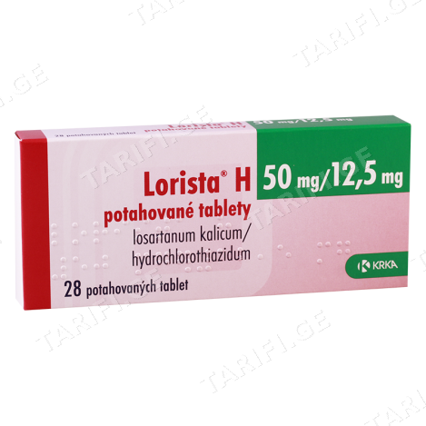 ლორისტა H ტაბ. 50მგ/12.5მგ.n28