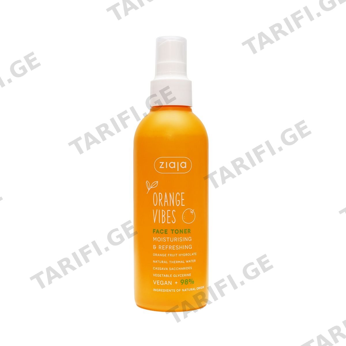 ტონიკი ORANGE 190 მლ 3212 ზიაია - Ziaja