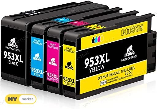 HP 953XL High Yield Yellow Ink Cartridge / F6U18AE