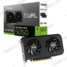 Asus GeForce RTX5050 8GB (HDMI/DP) ვიდეო დაფა