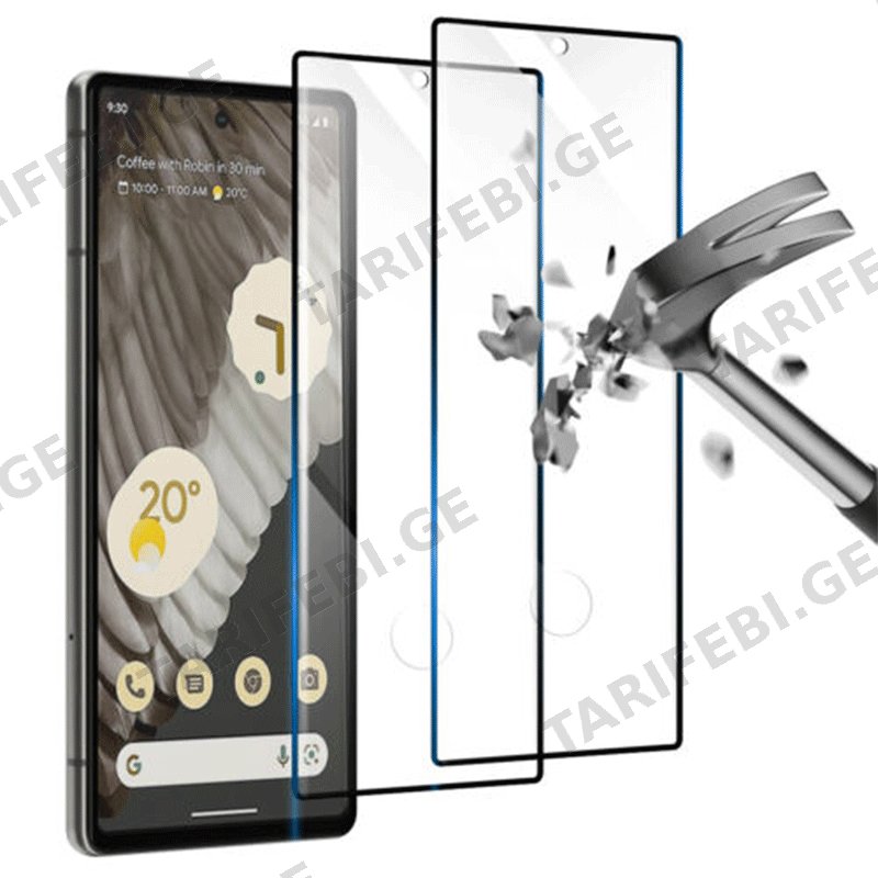 ეკრანის დამცავი GLASS PRO+ FULL SCREEN TEMPERED GLASS GOOGLE PIXEL 7