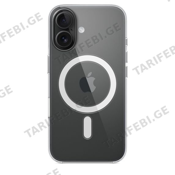 ქეისი iPhone 16 Clear Case with MagSafe Model MA6A4ZM/A