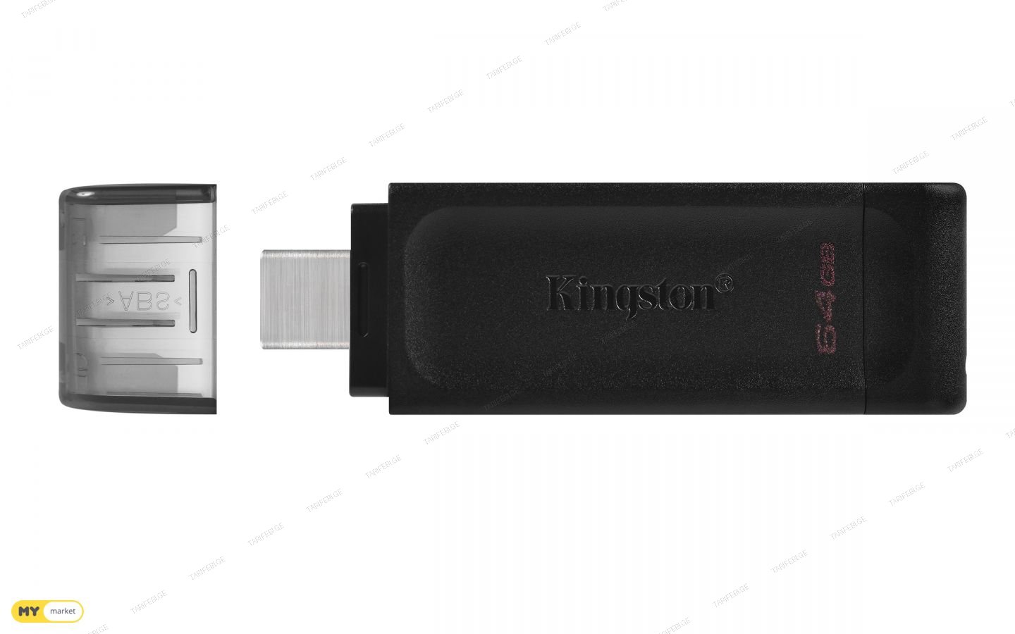 MEMORY DRIVE FLASH USB-C 64GB DT70/64GB KINGSTON