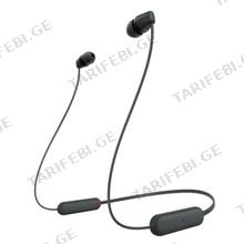 SONY WI-C100 Black უსადენო ყურსასმენი