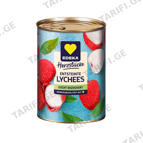 ლიჩის კომპოტი /EDEKA/425 გრ