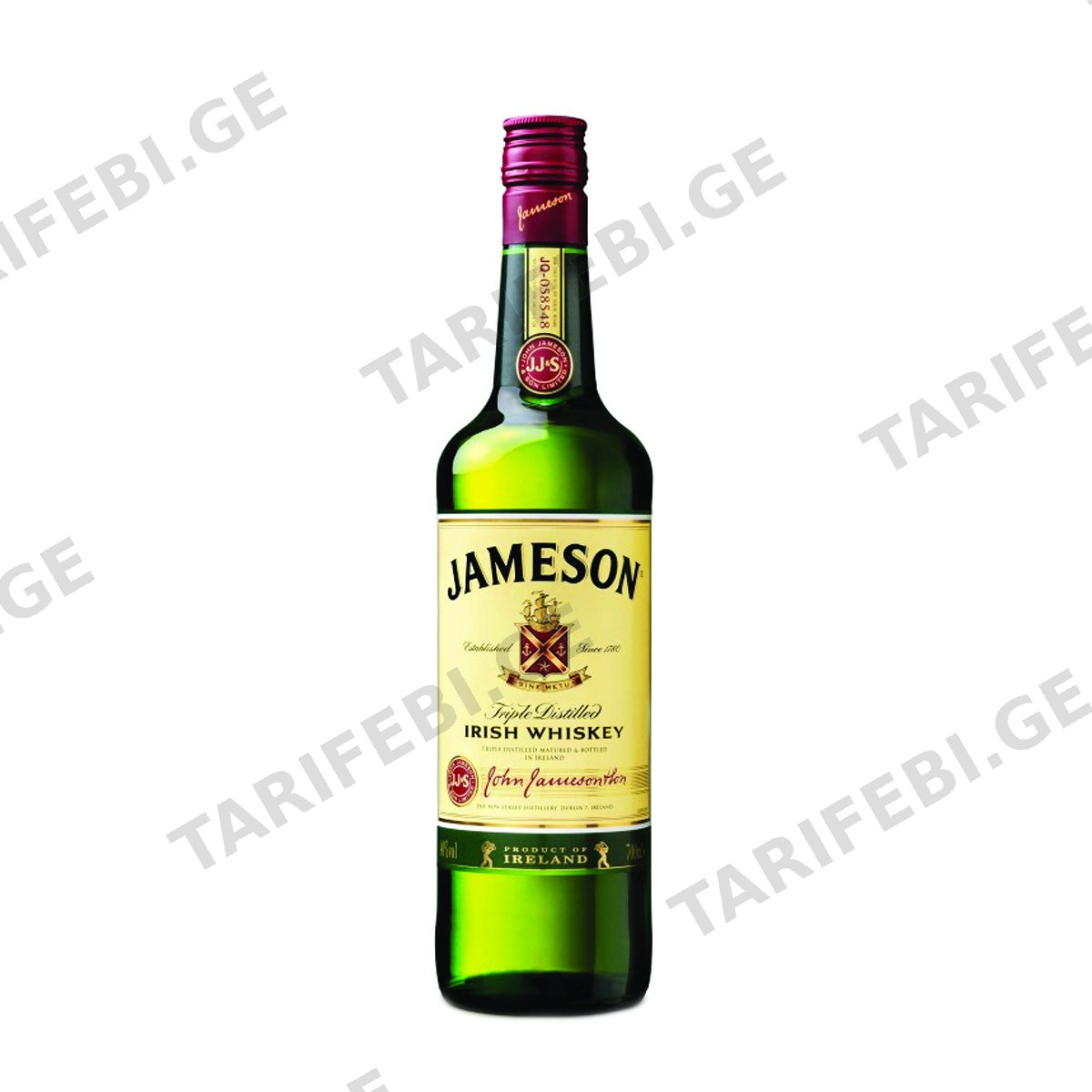 ვისკი "JOHN JAMESON" 40% 0,7ლ