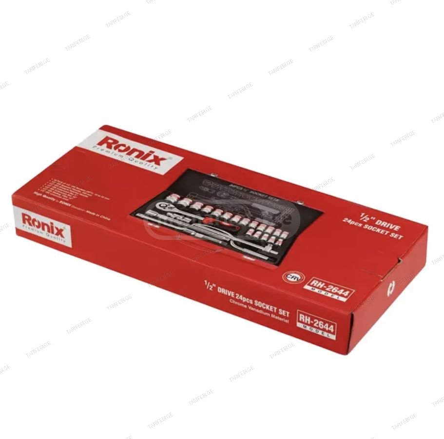 ტორცული თავაკების ნაკრები Ronix RH-2644, 24ც