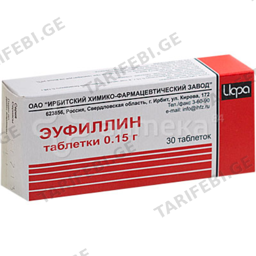 ეუფილინი ტაბლეტი 150მგ  #30