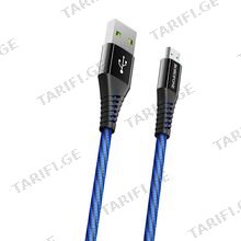 BOROFONE BU13 Craft Micro 4A fast charging data cable Black