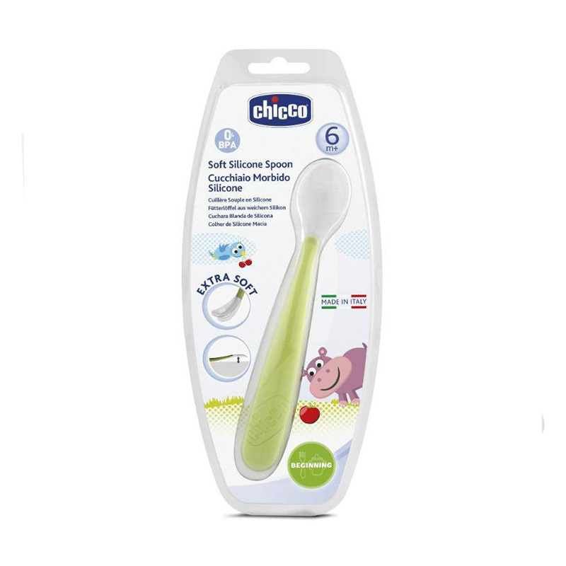 ჩიკო-Chicco-კოვზი სილიკონის