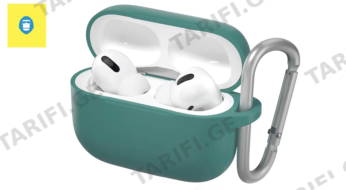 AirPods Pro 1st Gen Silicone Case - Green