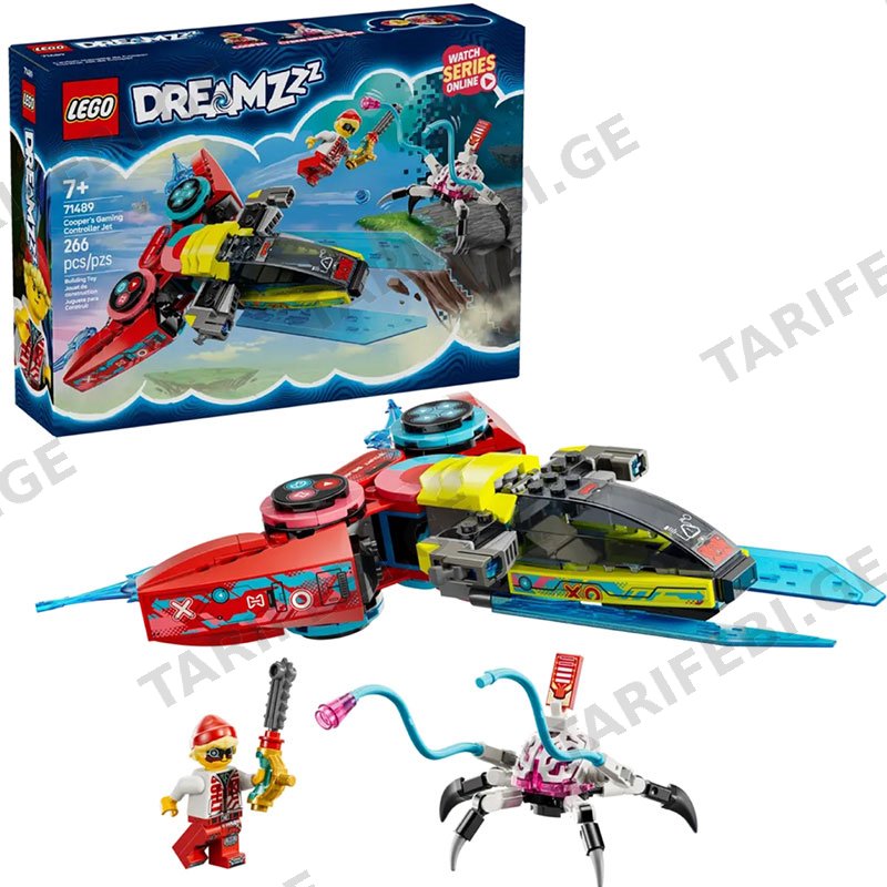 ასაწყობი კონსტრუქცია LEGO CONSTRUCTOR DREAMZZZ COOPER'S GAMING CONTROLLER JET