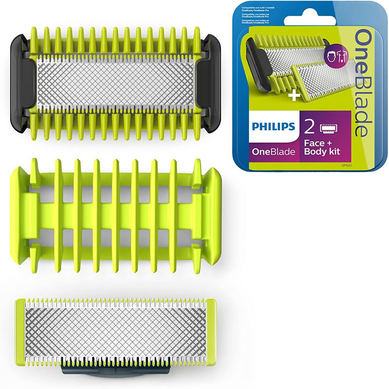 Philips- ტრიმერის სათადარიგო თავები 2ც QP620/50
