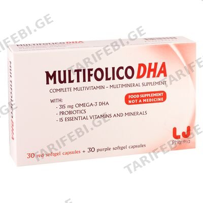 მულტიფოლიკო DHA #60კაფს(30x2)
