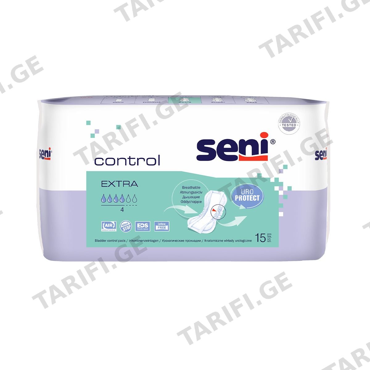 უროლოგიური საფენი ექსტრა 15 ცალი 3954 სენი - Seni