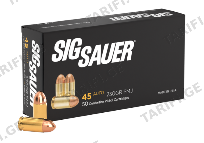 45AUTO, 230GR, ELITE BALL, FMJ