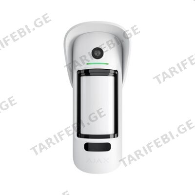 მოძრაობის დეტექტორი კამერით Ajax MotionCam Outdoor (8EU) ASP White