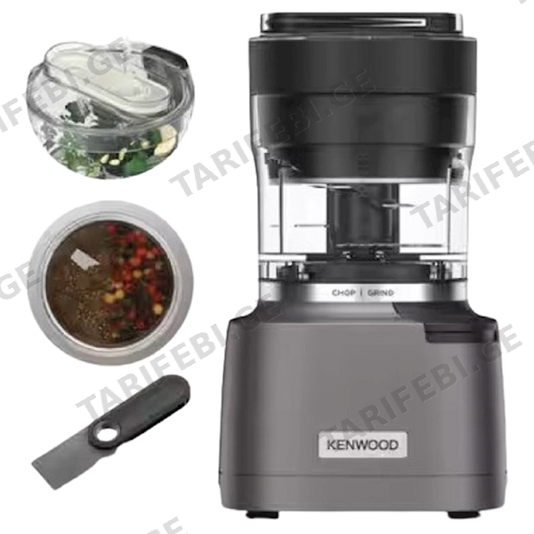 ჩოპერი Kenwood CHP80.000SI, 800W, 0.5L, Chopper, Silver
