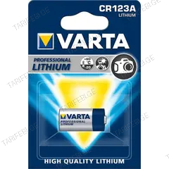 ელემენტი ლითიუმის VARTA CR123A 3V 1 ც