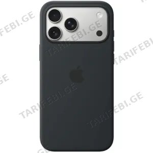 iPhone 17 Pro Max Silicone Case with MagSafe - Black MGFR4ZM/A
