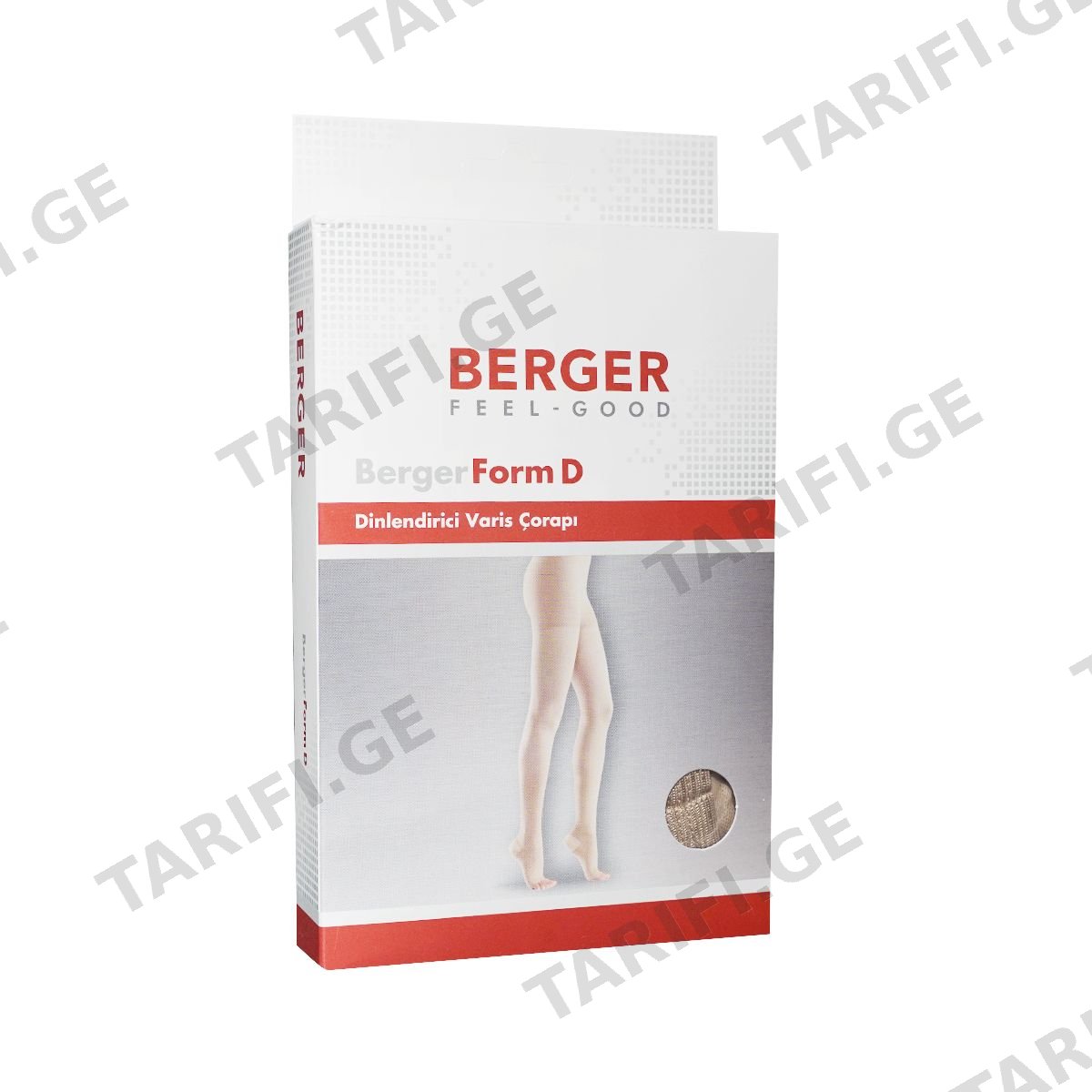 წინდა მაღალყელიანი AG 140D L 1100 ბერჟერი - Berger