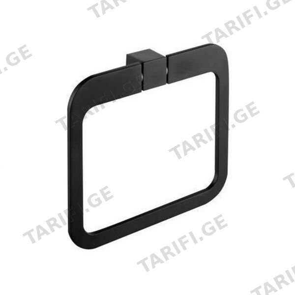 საკიდი რგოლი FUTURA BLACK TOWEL RING