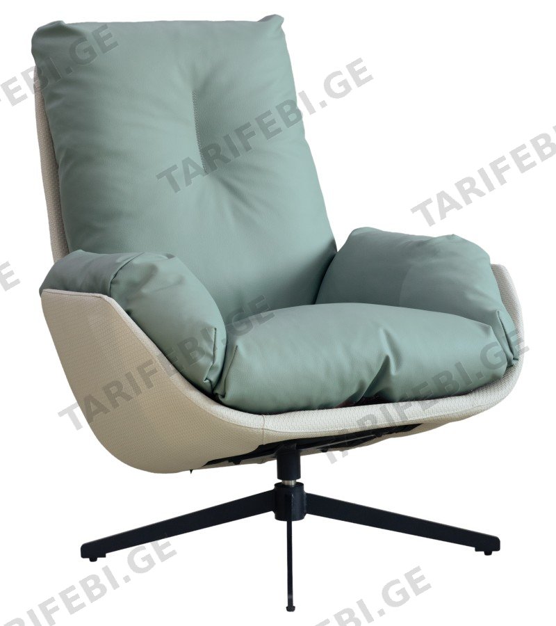 სავარძელი FSXH-LY913 ფერი. Grey / Green #8802