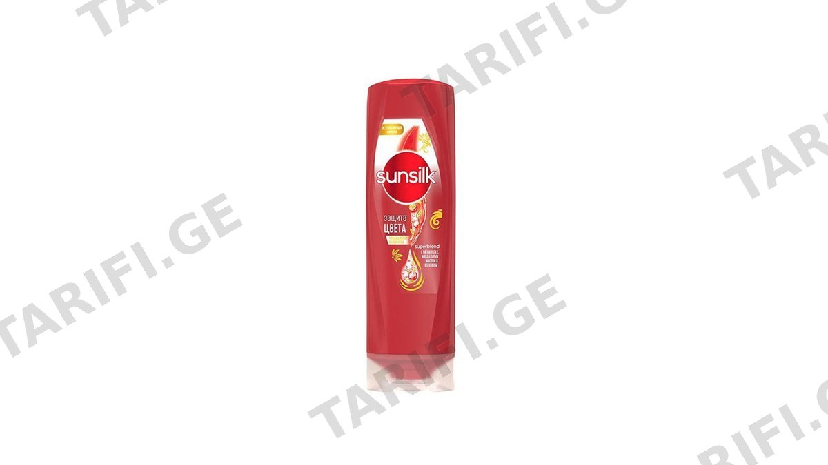 SUNSILK თმის კონდიციონერი შეღებილ.თმისთვის-200მლ