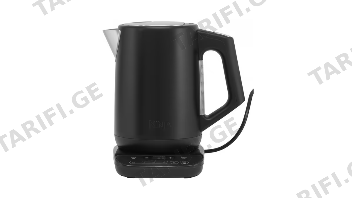 ელექტრო ჩაიდანი Ninja KT200EU, 3000W, 1.7L, Electric Kettle, Black