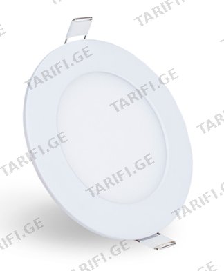პანელი მრგვალი New Light XG003 6W 4000K LED პანელი P233