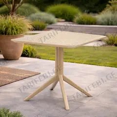 ბაღის მაგიდა AMANDA TABLE 80x80x74 სმ