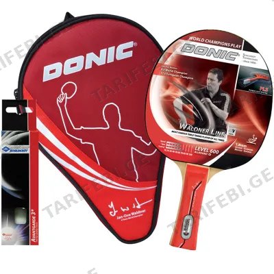 მაგიდის ტენისის ჩოგანი DONIC WALDNER TT-SET 600