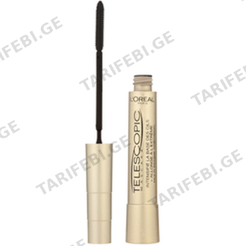 ლორეალი - ტუში Telescopic Mascara Black 8მლ #1
