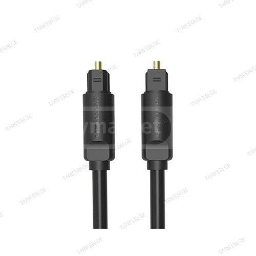 Vention Optical Fiber Audio Cable 2მ Black