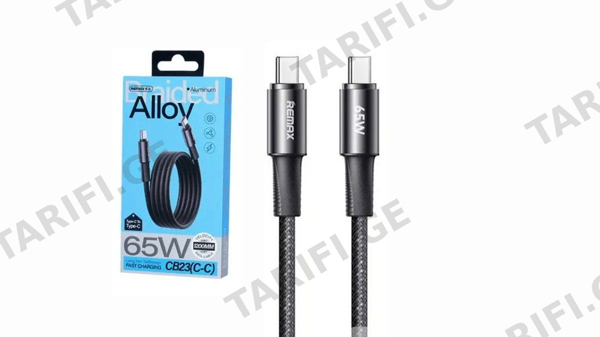Remax CB23 C - C Alloy Fast charging data cable