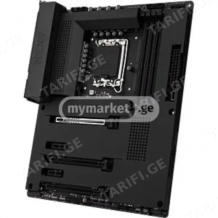 დედადაფა - NZXT N7 Z790 / DDR5 / LGA1700 / Wi-Fi 6E / ATX / შავი• სოკეტი:• LGA1700 (Intel 13th / 12th Gen Core პროცესორები)• ჩიპსეტი:• Intel Z790• ფორმ-ფაქტორი:• ATX• მეხსიერება:• 4× DDR5 DIMM• მაქსიმ