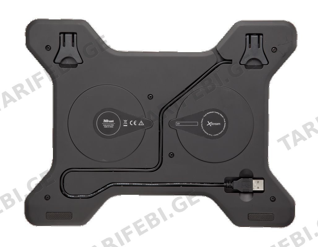 ლეპტოპის გამაგრილებელი სტენდი TRUST 17805 TRUST XSTREAM BREEZE COOLING STAND