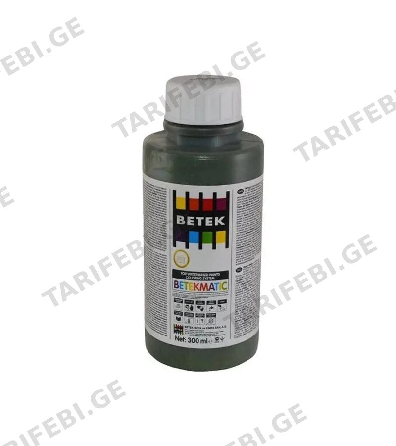 საღებავის ფერი Betek Matic ფერი. Amazon 0.300ლტ