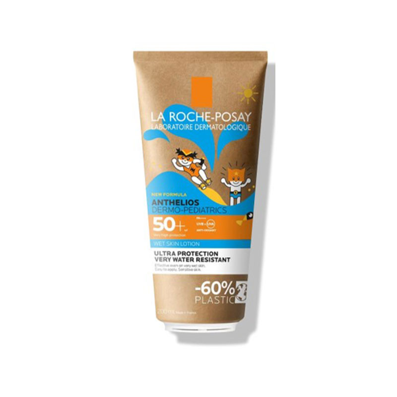 ლაროშე - ANTHELIOS WETSKIN საბავშვო ლოსიონი SPF50+ 200მლ