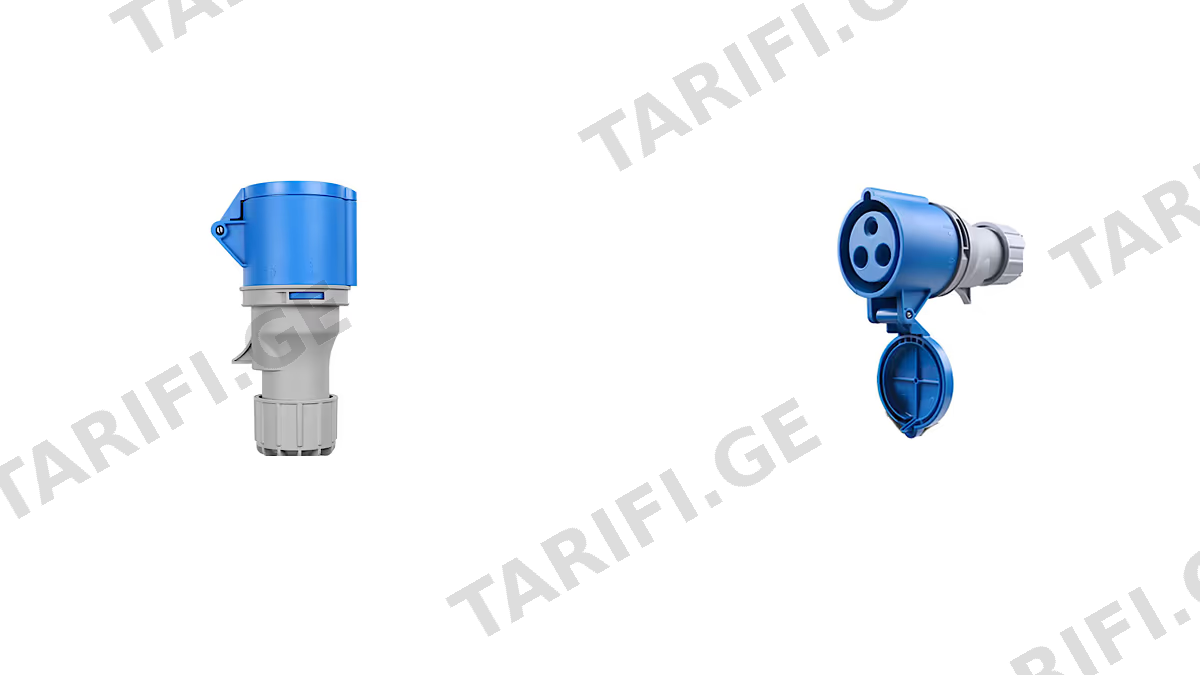 TEM-SAN Type 223 EV Charging Plug 32A Schuko to CEE (7548)