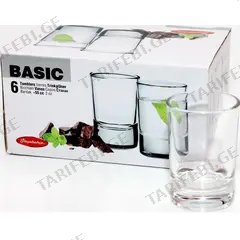 ჭიქა არყის Pasabahce 6ც