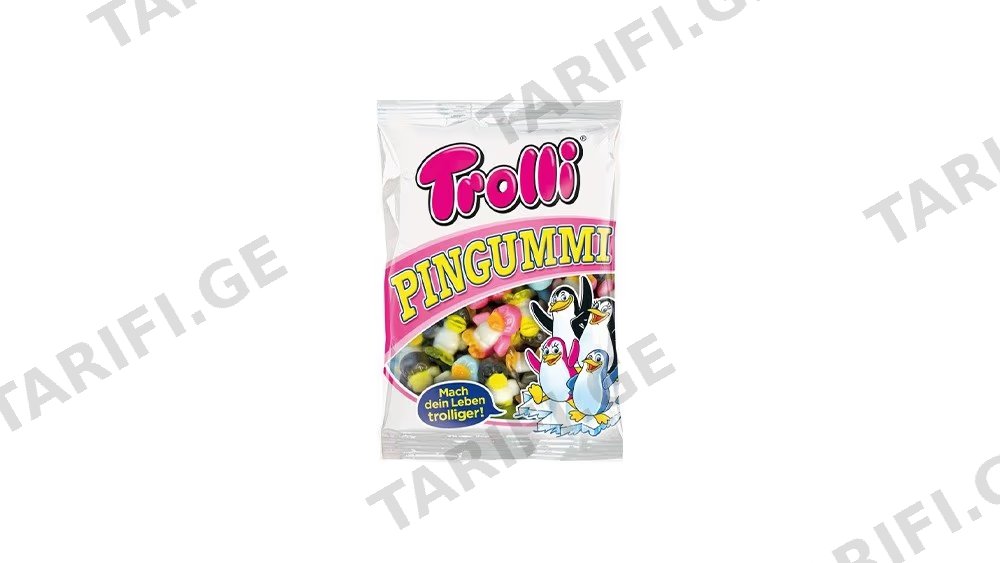 TROLLI ჟელიბონი პინგვინები 100გრ
