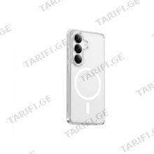Green Lion MagSafe Crystal Clear Case For S26 GNMGCRS26CL მობილური ტელეფონის ქეისი